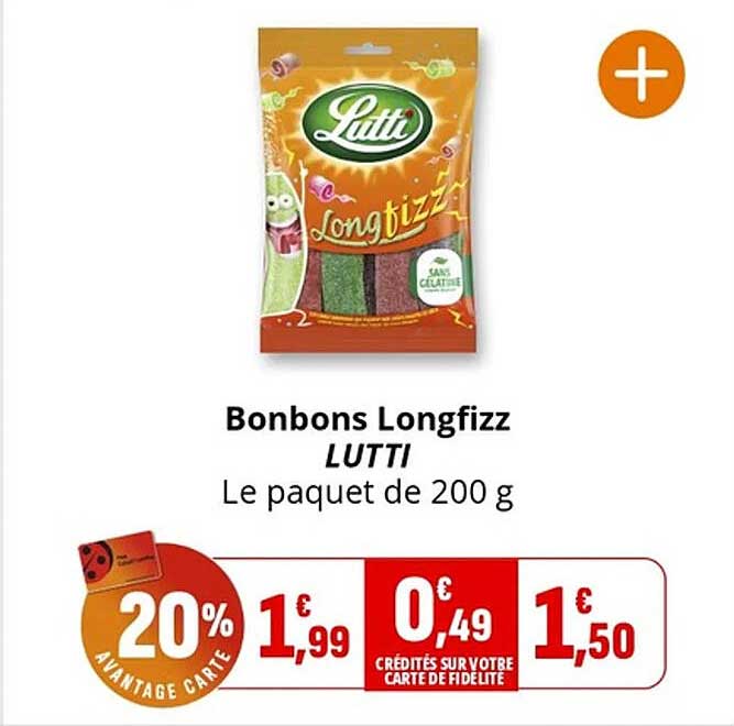 Bonbons Longfizz LUTTI