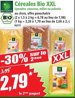 Céréales Bio XXL