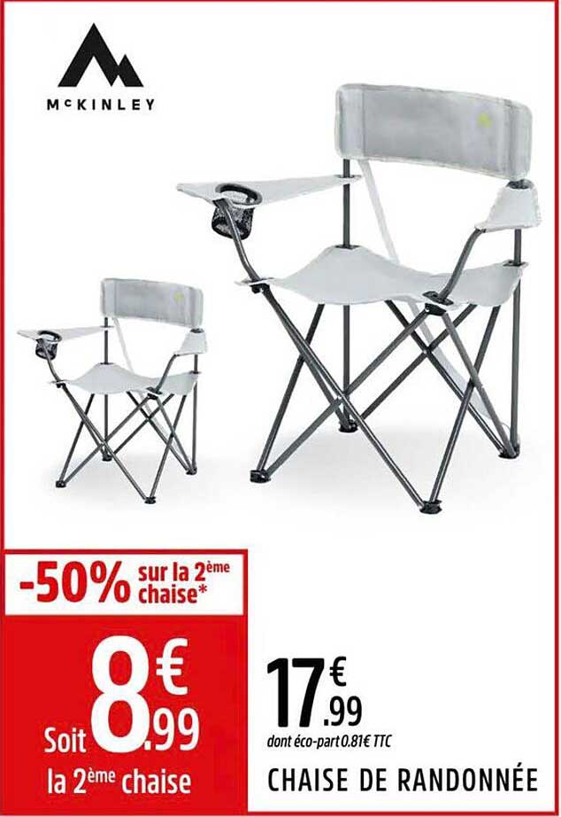 CHAISE DE RANDONNÉE