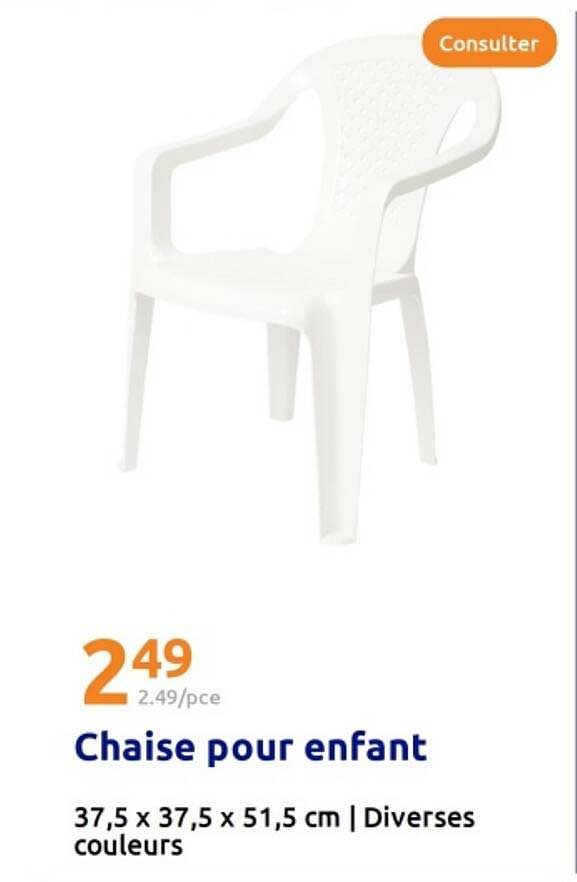 Chaise pour enfant