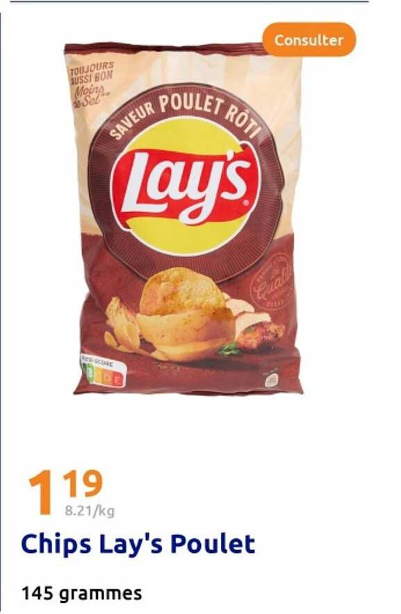 Chips Lay's Poulet