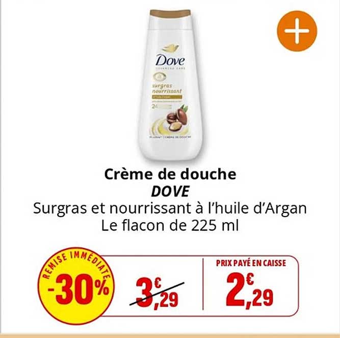 Crème de douche DOVE