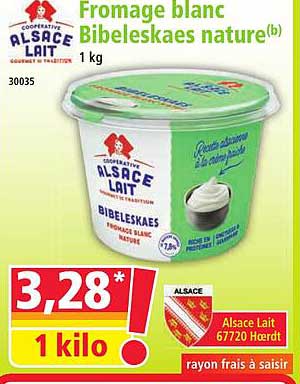 Fromage blanc Bibeleskaes nature