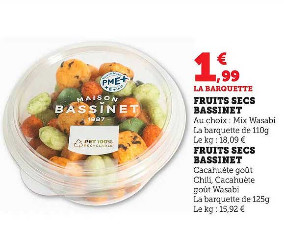 FRUITS SECS BASSINET