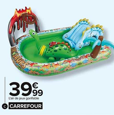 L'air de jeux gonflable