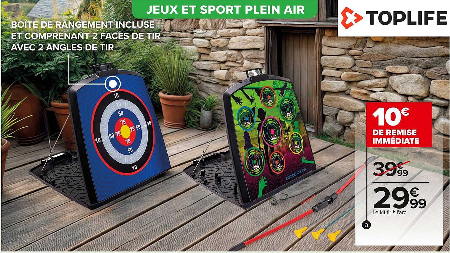 Le kit tir à l'arc
