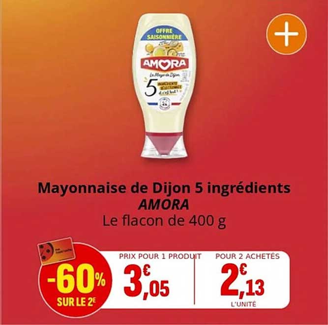 Mayonnaise de Dijon 5 ingrédients AMORA