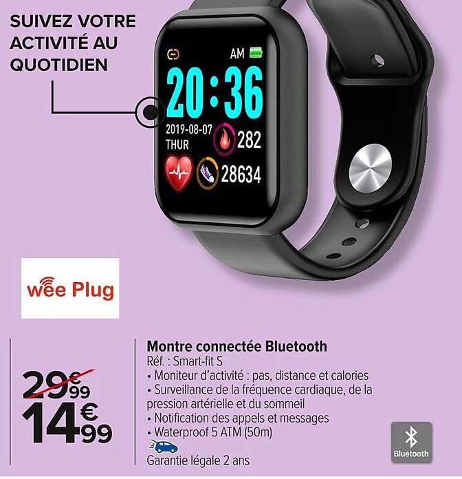 Montre connectée Bluetooth