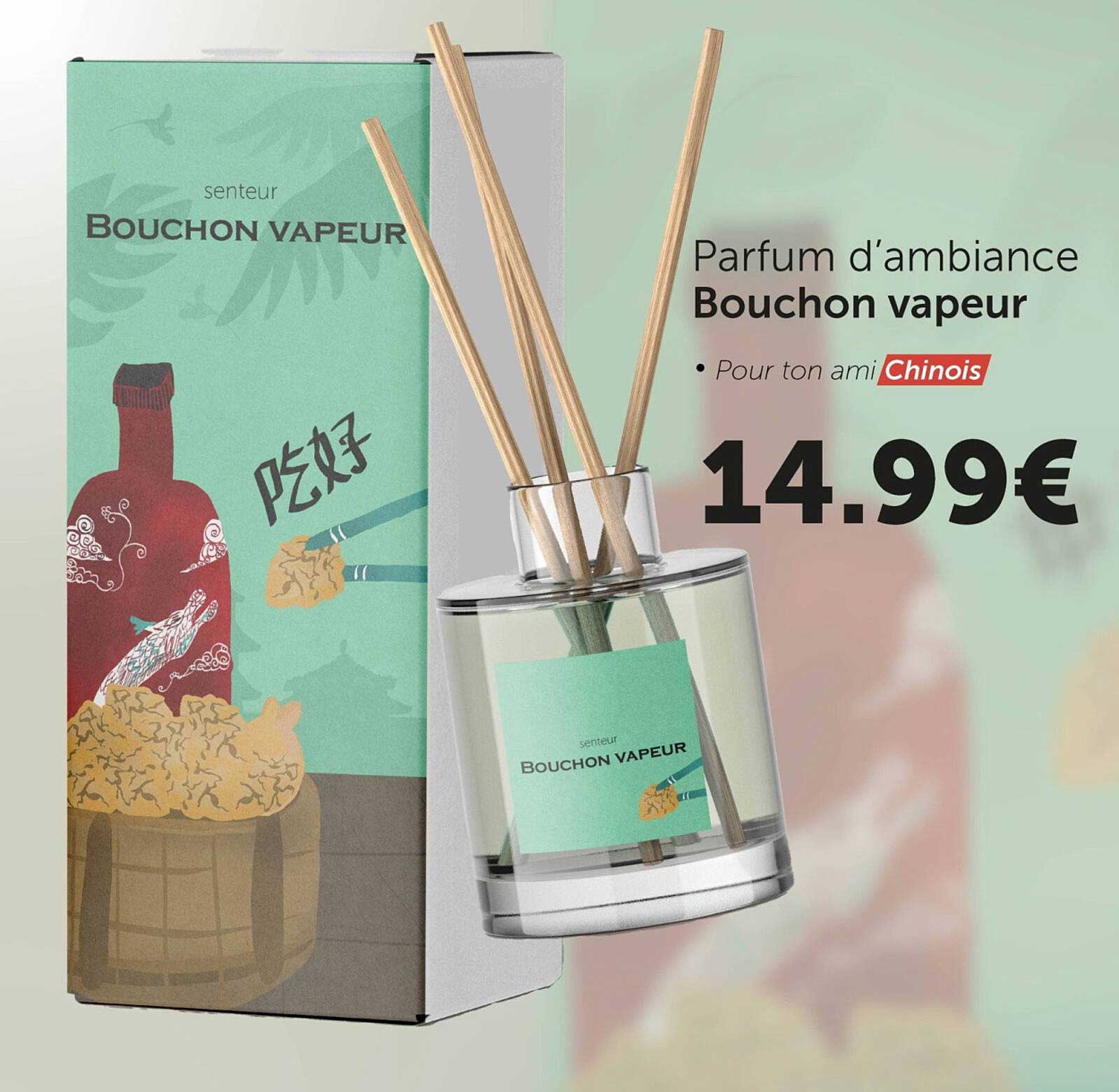 Parfum d’ambiance Bouchon vapeur
