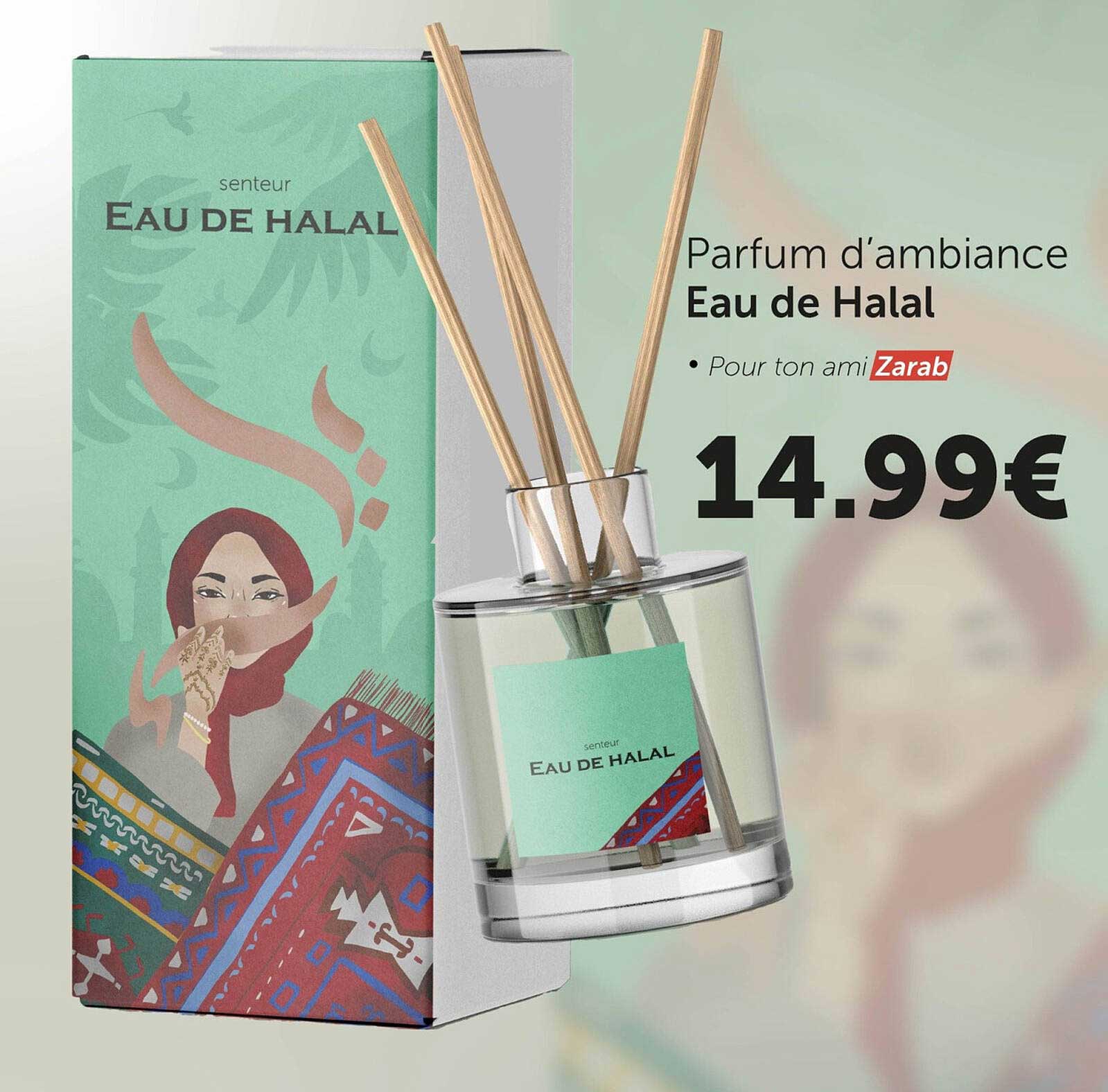 Parfum d’ambiance Eau de Halal