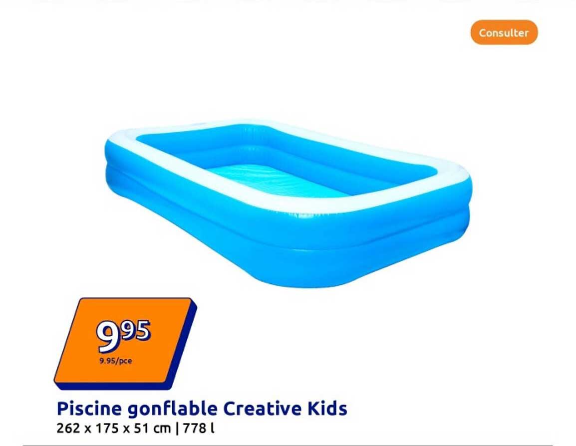 Piscine gonflable Creative Kids