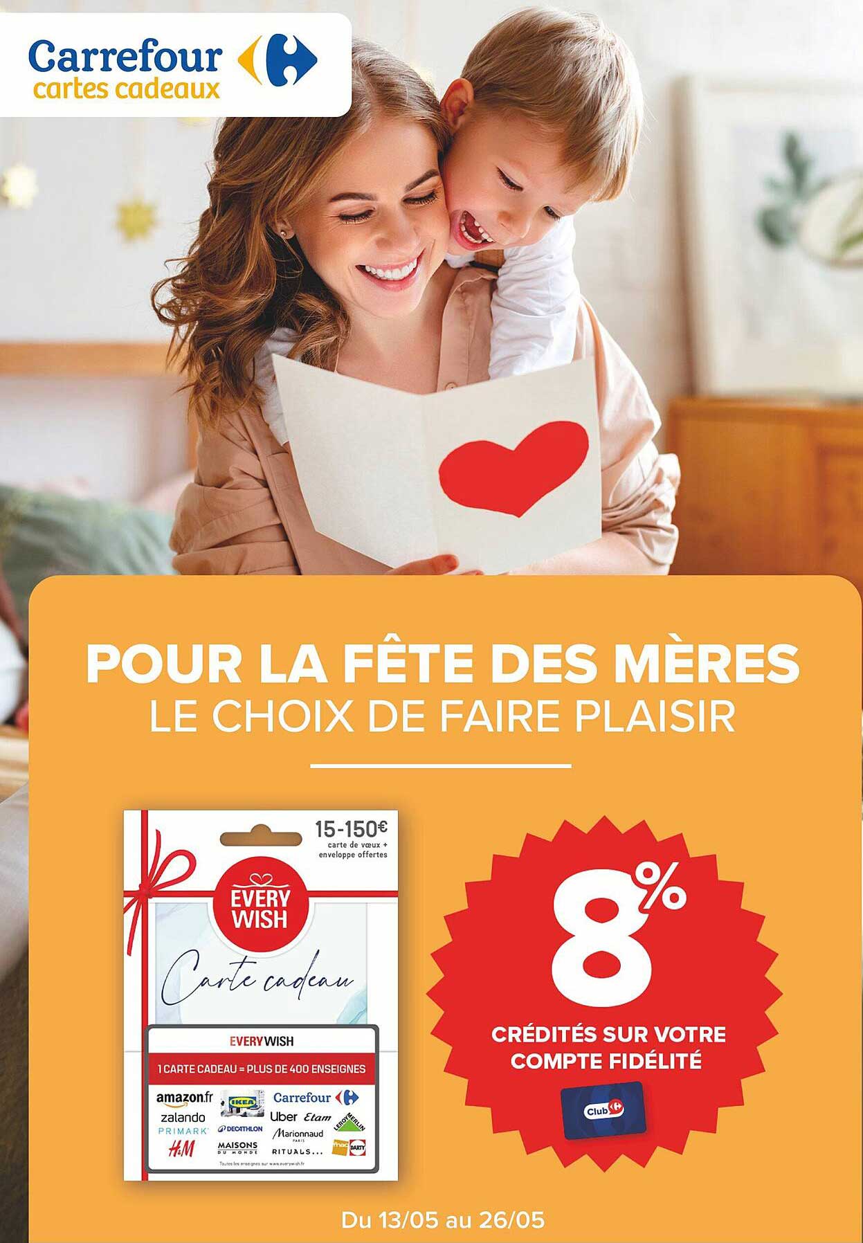 POUR LA FÊTE DES MÈRES - LE CHOIX DE FAIRE PLAISIR