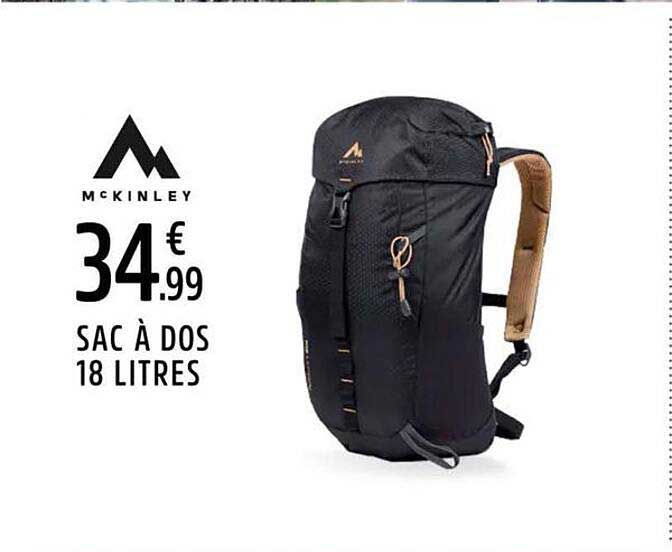 SAC À DOS 18 LITRES