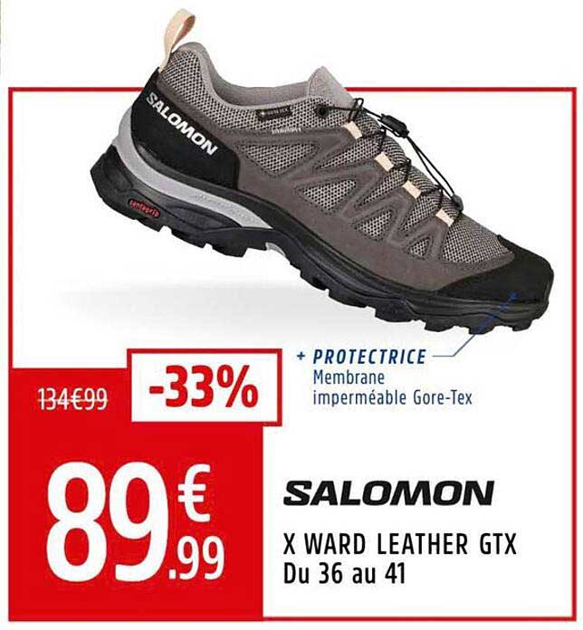 SALOMON X WARD LEATHER GTX