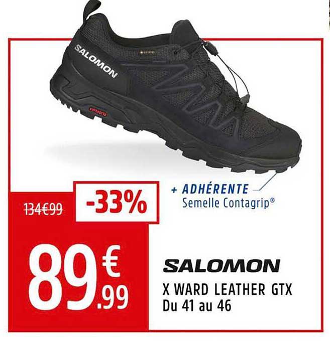 SALOMON X WARD LEATHER GTX