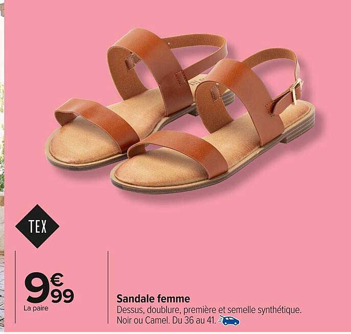 Sandale femme