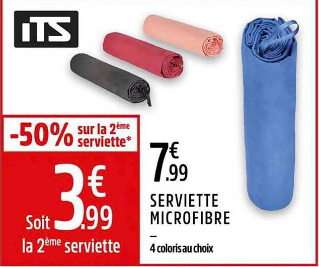 SERVIETTE MICROFIBRE