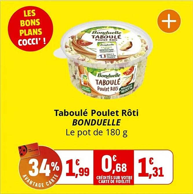 Taboulé Poulet Rôti BONDUELLE