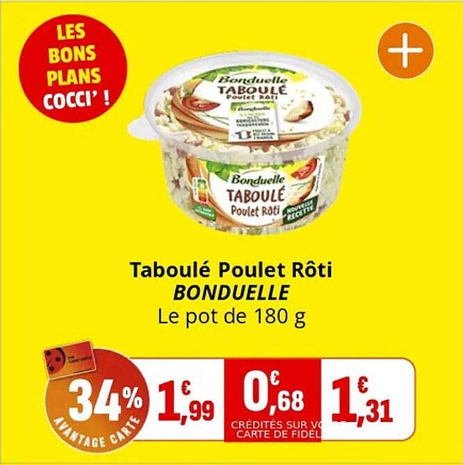 Taboulé Poulet Rôti BONDUELLE