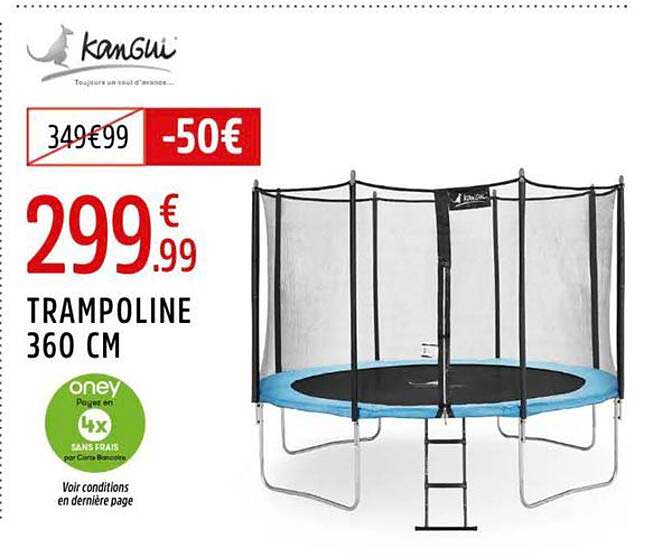 TRAMPOLINE 360 CM