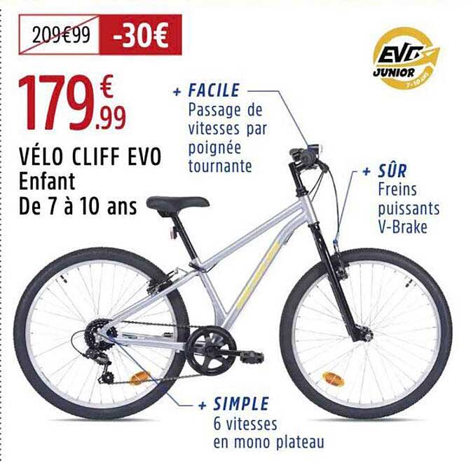 VÉLO CLIFF EVO Enfant