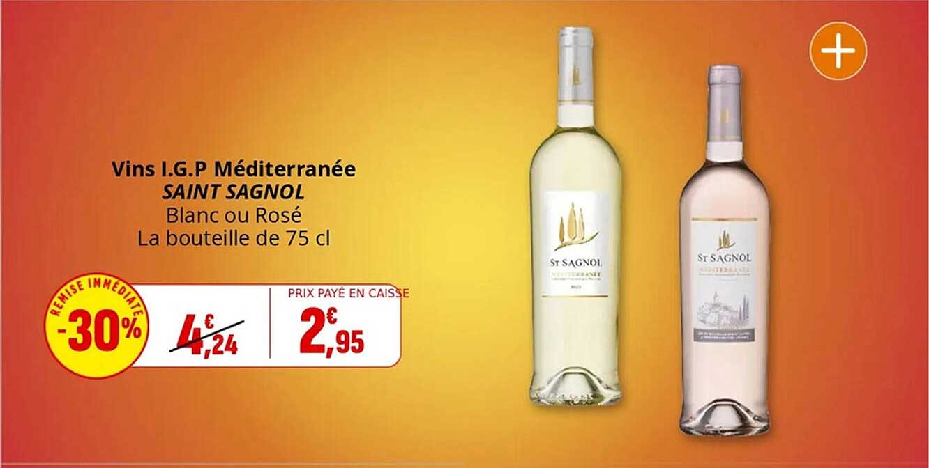Vins I.G.P Méditerranée SAINT SAGNOL