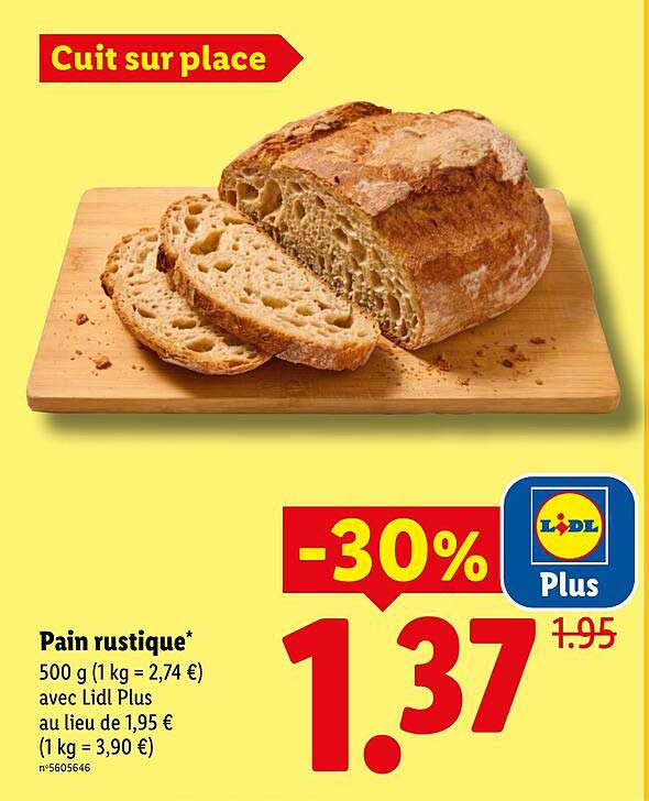 Pain rustique*