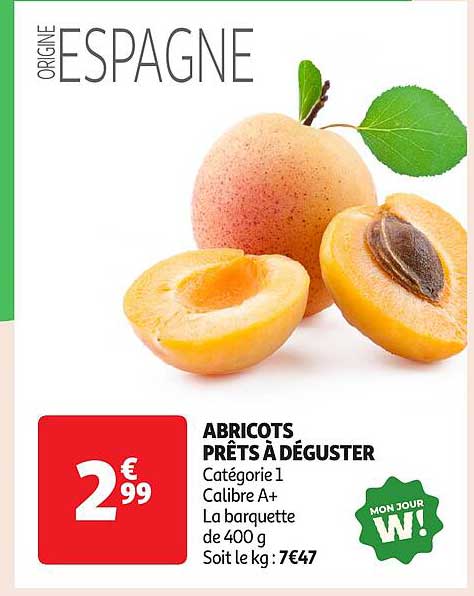 ABRICOTS PRÊTS À DÉGUSTER
