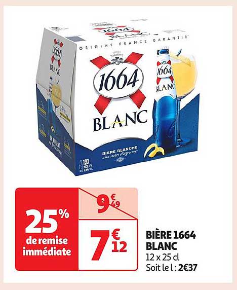 BIÈRE 1664 BLANC