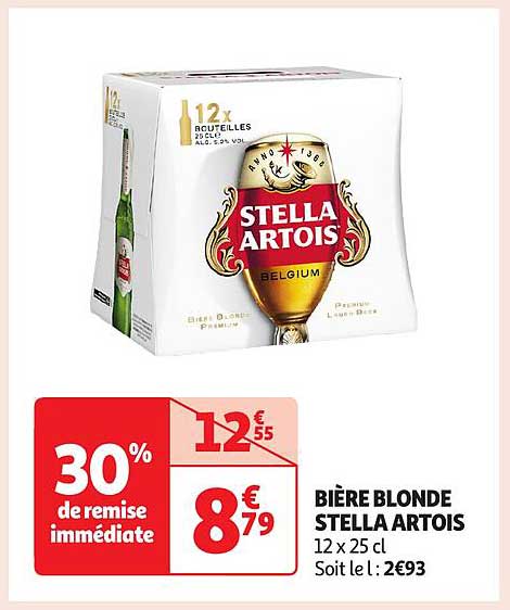 BIÈRE BLONDE STELLA ARTOIS
