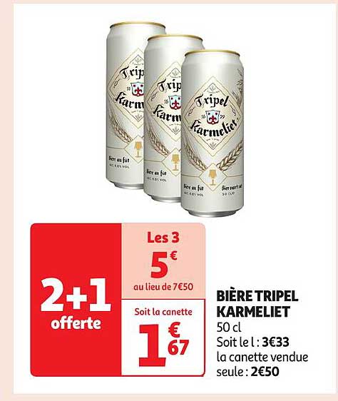 BIÈRE TRIPEL KARMELIET