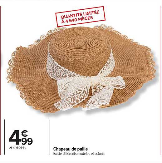 Chapeau de paille