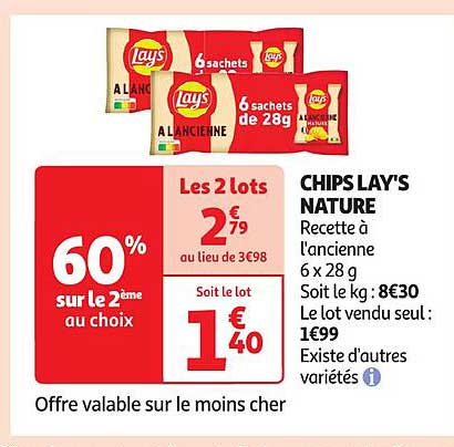 CHIPS LAY’S NATURE