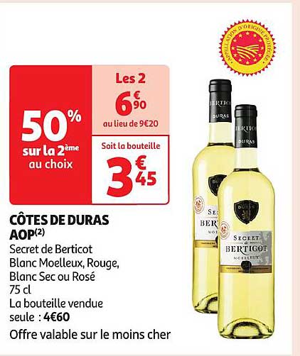 CÔTES DE DURAS AOP
