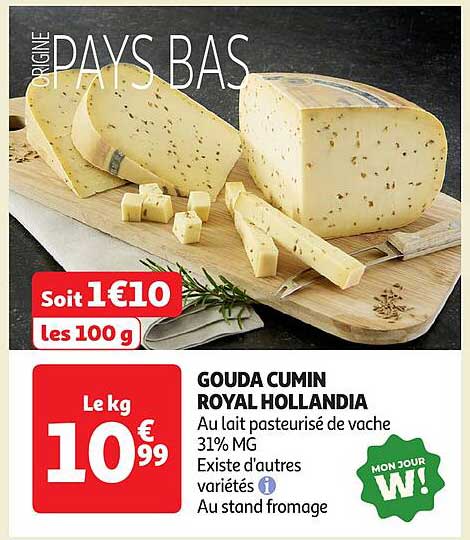 GOUDA CUMIN ROYAL HOLLANDIA