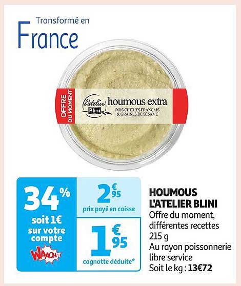 HOUMOUS L'ATELIER BLINI