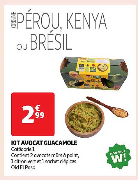 KIT AVOCAT GUACAMOLE