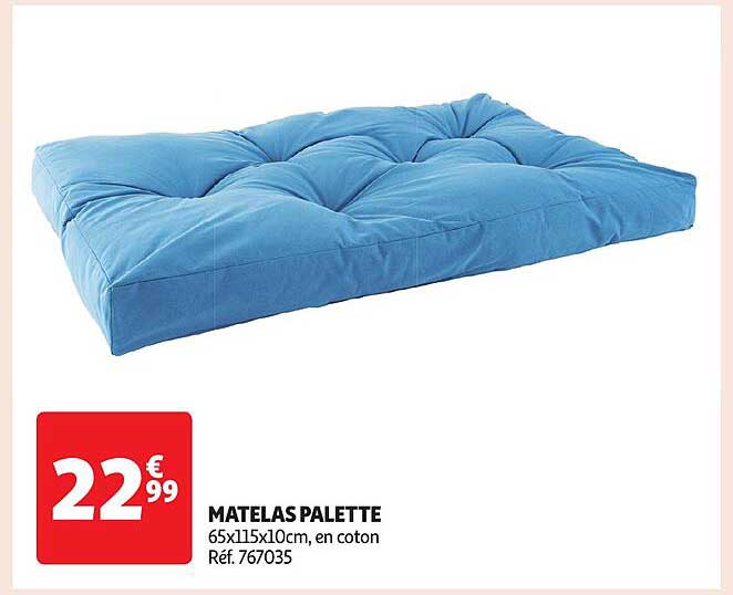 MATELAS PALETTE