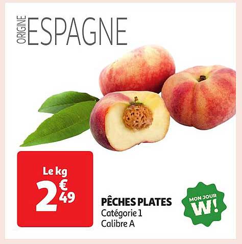 PÊCHES PLATES