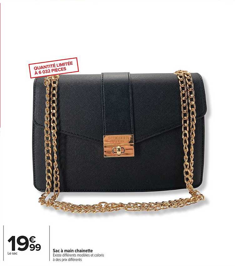 Sac à main chainette