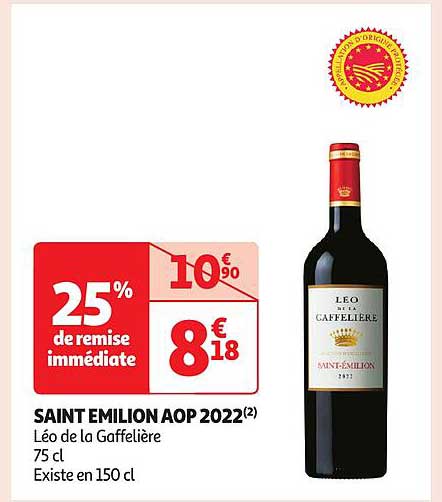 SAINT EMILION AOP 2022