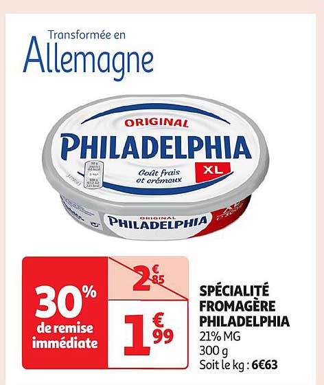 SPÉCIALITÉ FROMAGÈRE PHILADELPHIA