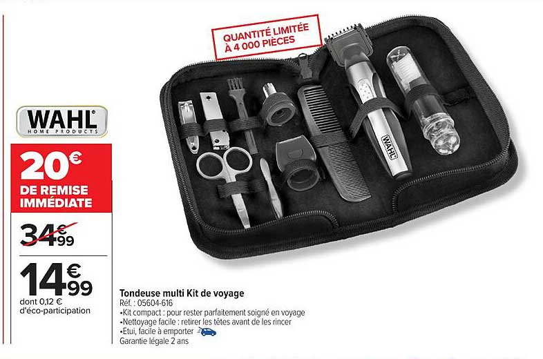 Tondeuse multi Kit de voyage