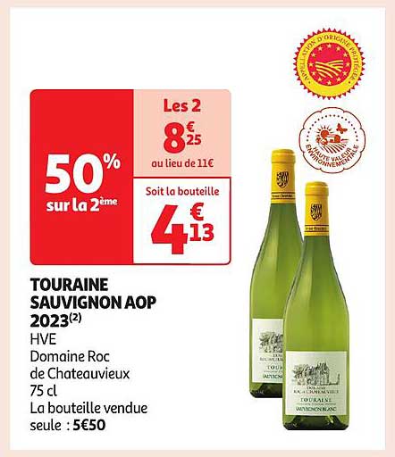 TOURAINE SAUVIGNON AOP 2023 HVE