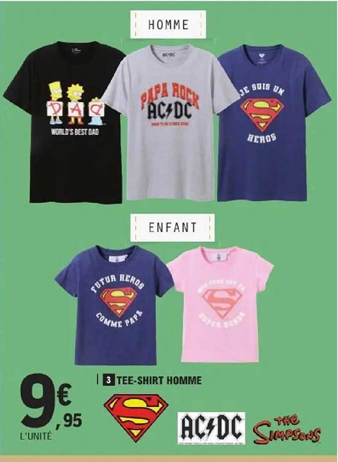 3 TEE-SHIRT HOMME