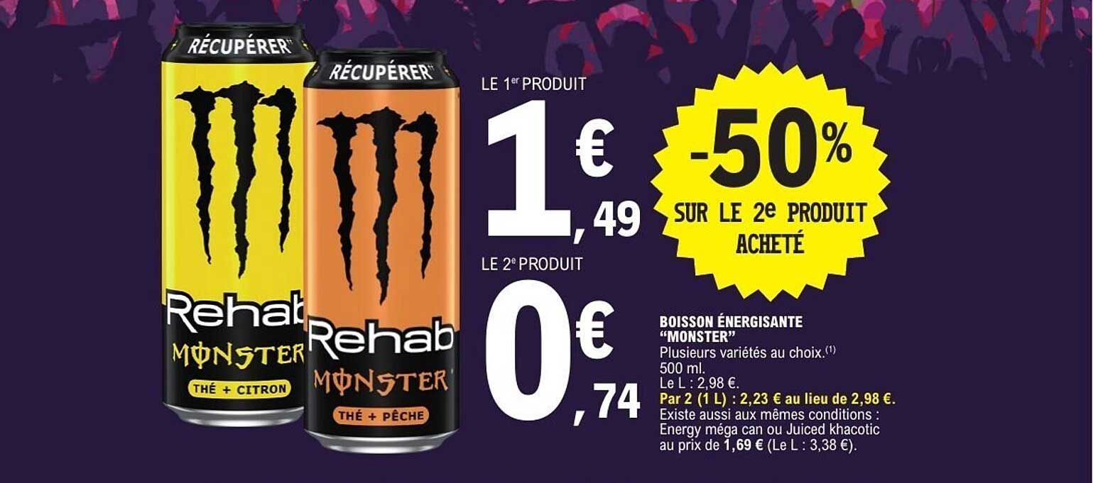 -50% SUR LE 2e PRODUIT ACHETÉ