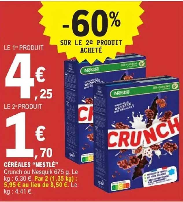 -60% SUR LE 2e PRODUIT ACHETÉ
