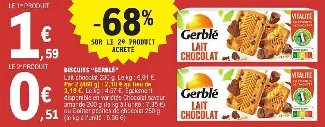 -68% SUR LE 2e PRODUIT ACHETÉ