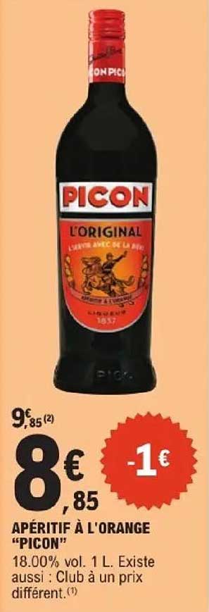 APÉRITIF À L'ORANGE "PICON"