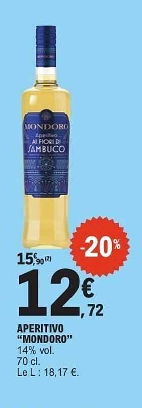 APERITIVO "MONDORO"